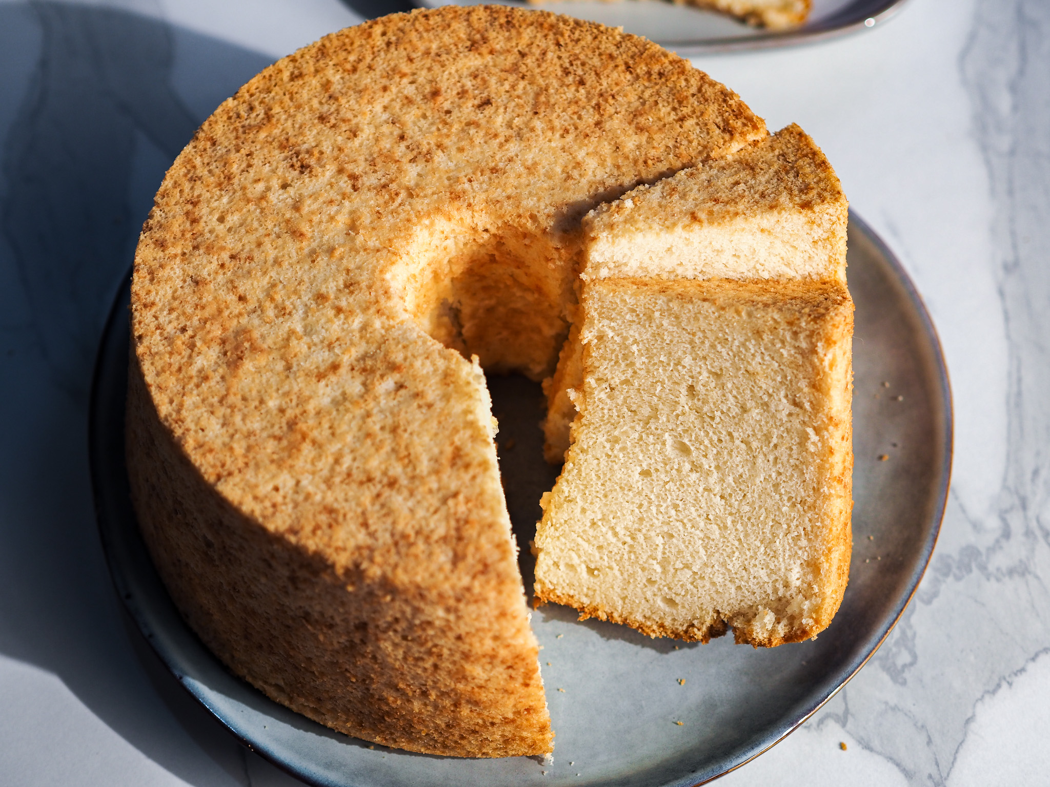 Vegan chiffon cakes